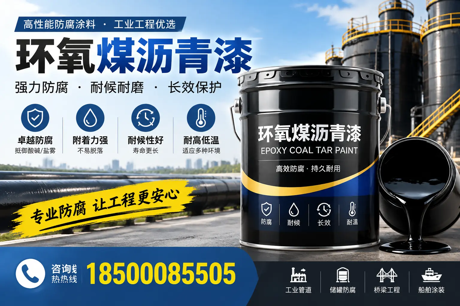 环氧煤沥青漆的施工方法与注意事项,确保在镇江顺利完成